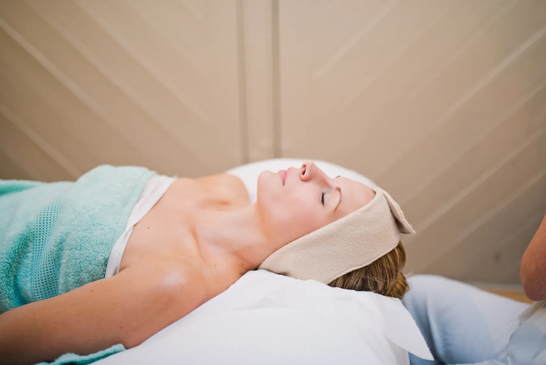 Luxurious shiatsu-deep tissue with a Neal's Yard Organic Facial